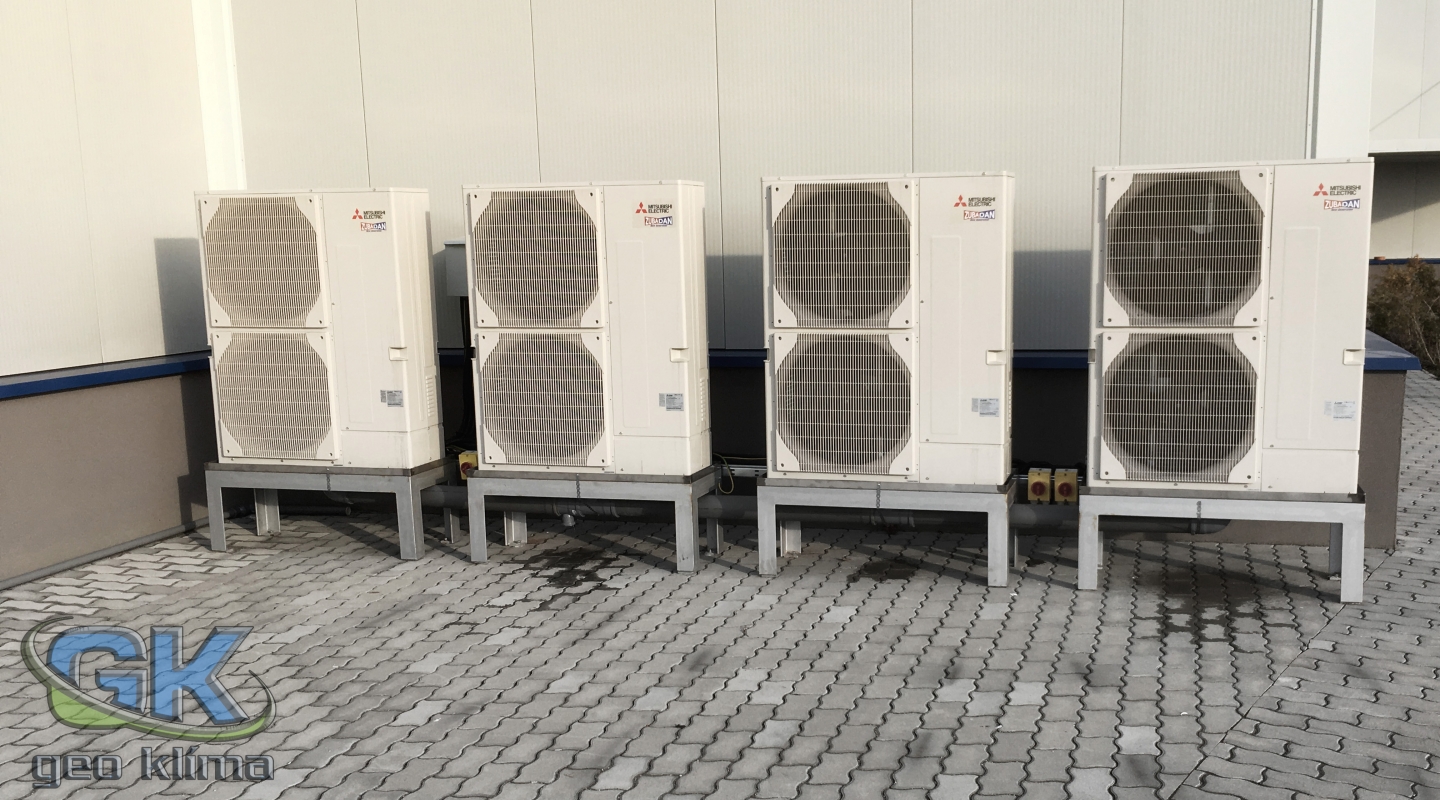 MITSUBISHI ELECTRIC osztott rendszerű hőszivattyúk